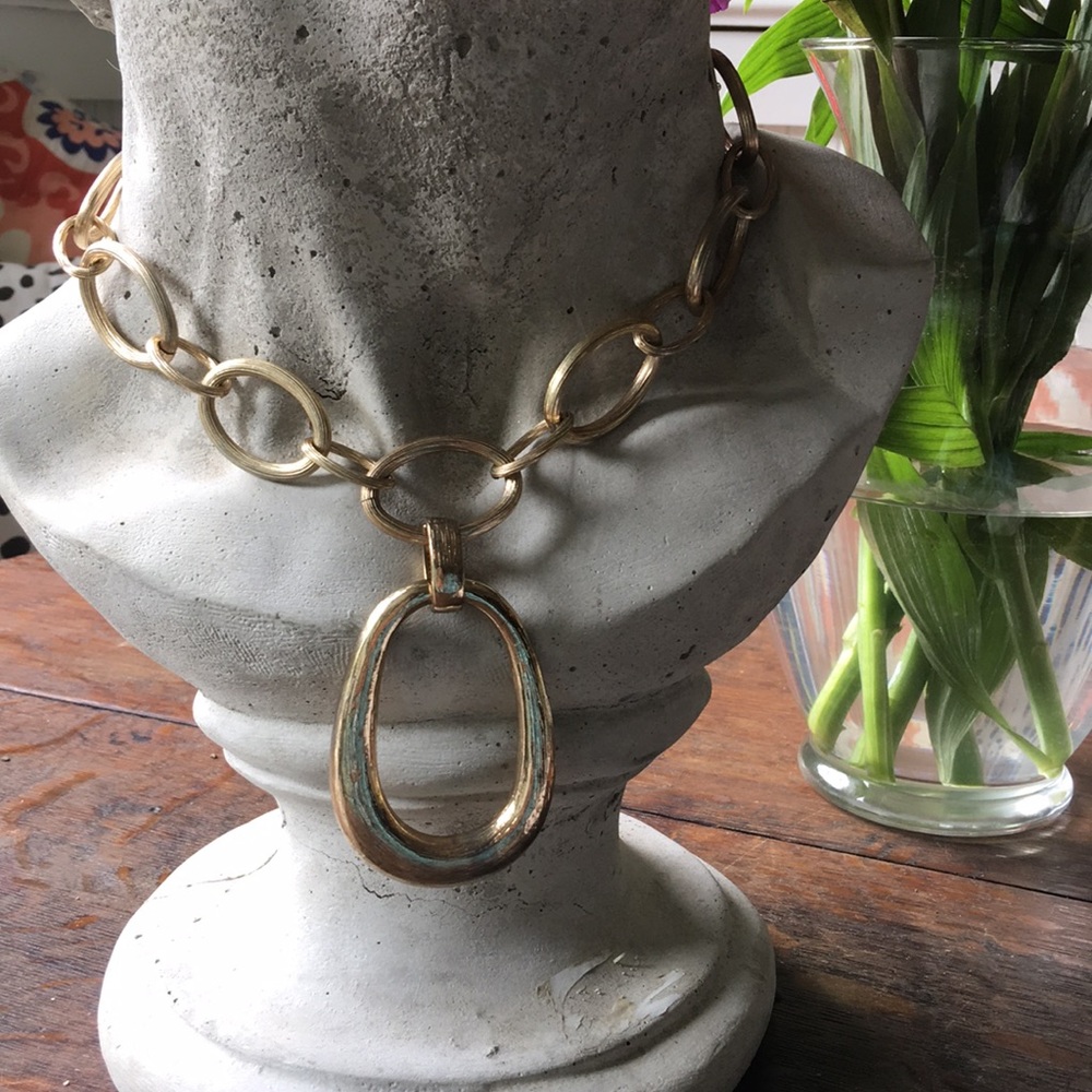 Gold Link Necklace